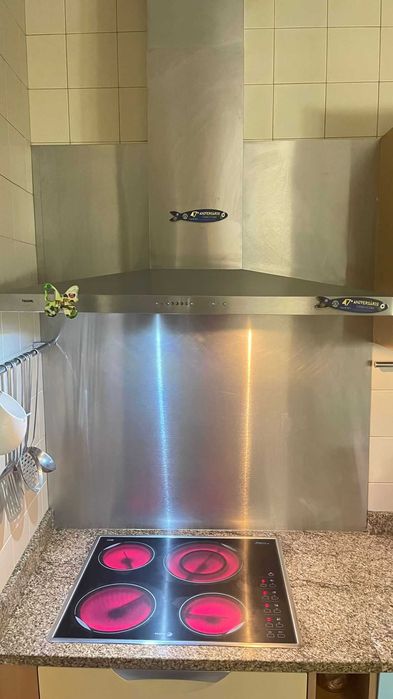 Placa de vitrocerámica + Exaustor Fagor