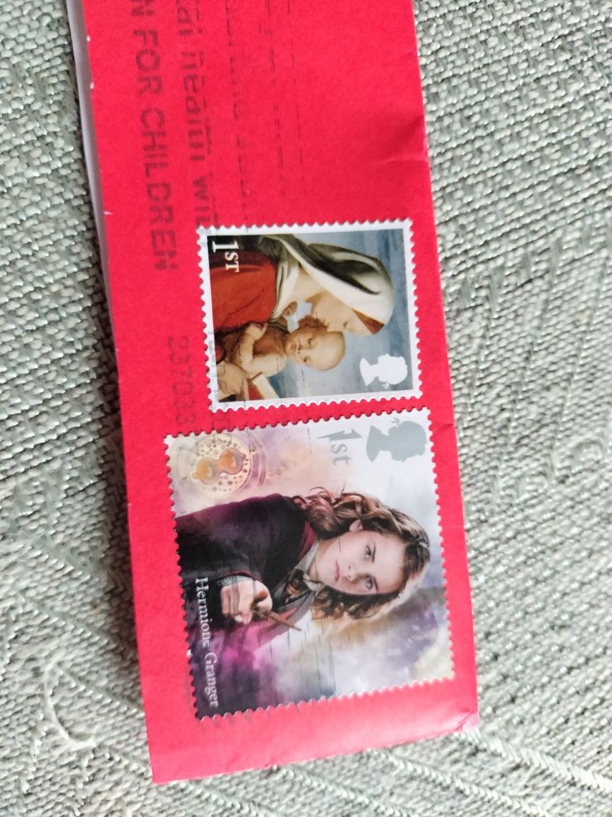 Znaczek pocztowy Hermiona Granger Szkocja
