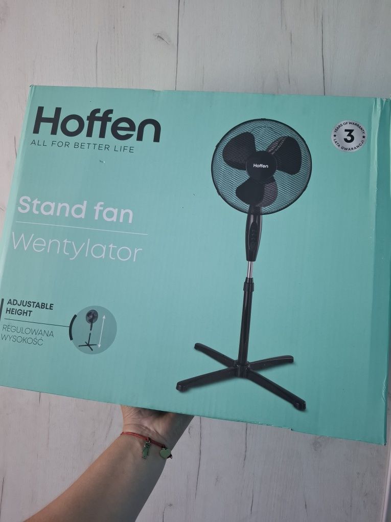 Wentylator czarny