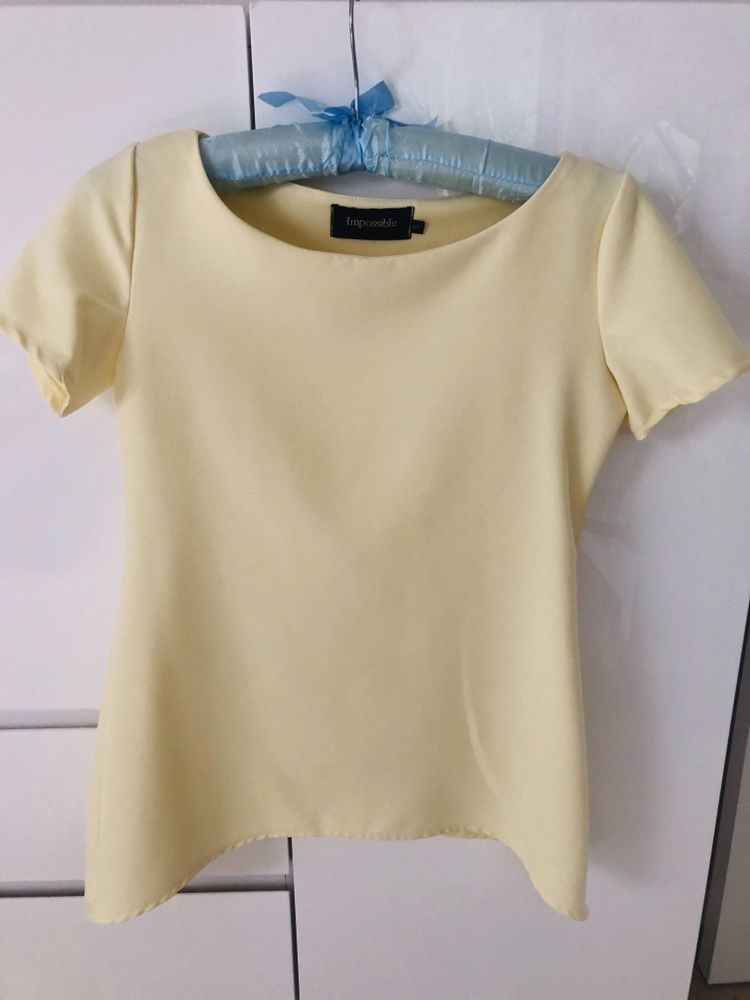 Bluzka żółta Impossible S 36 xs 34