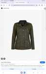 Casaco encerafo barbour verde