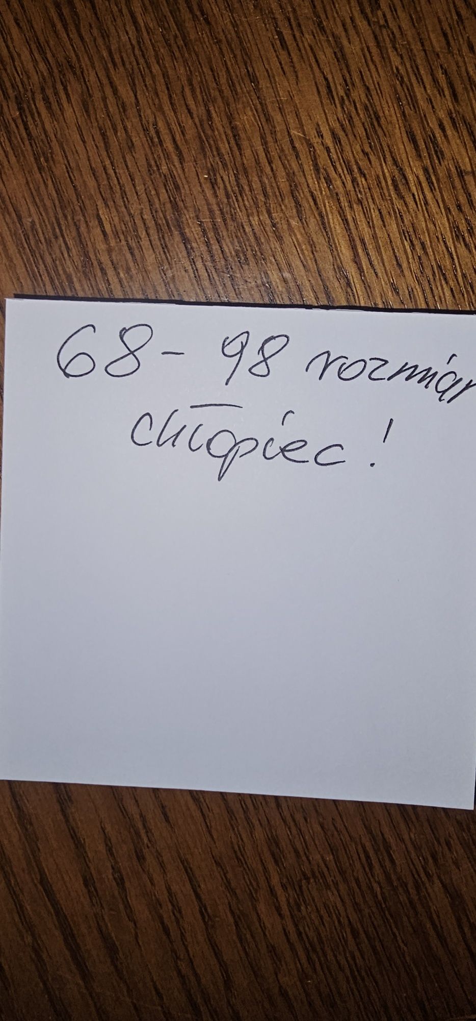 Ubranka dla Chłopcy 68-98