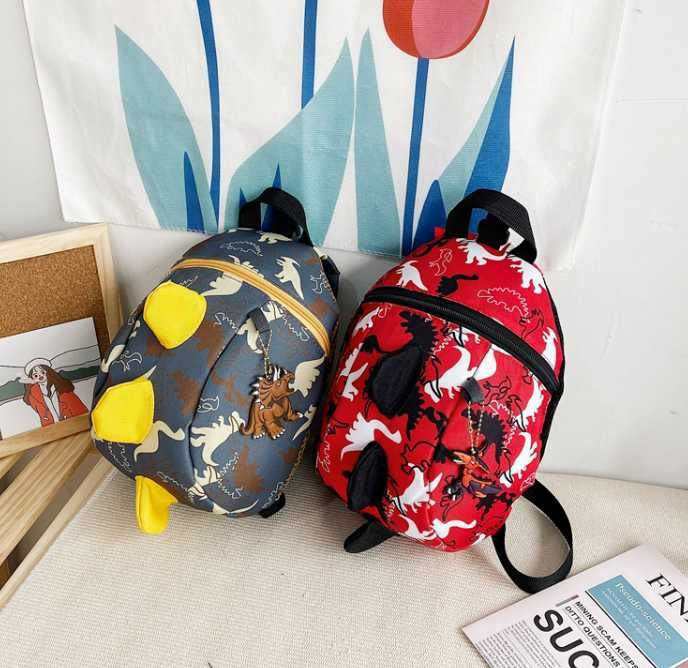 Детский школьный рюкзак с рисунком динозавра/ рюкзак дитячий 22х26см