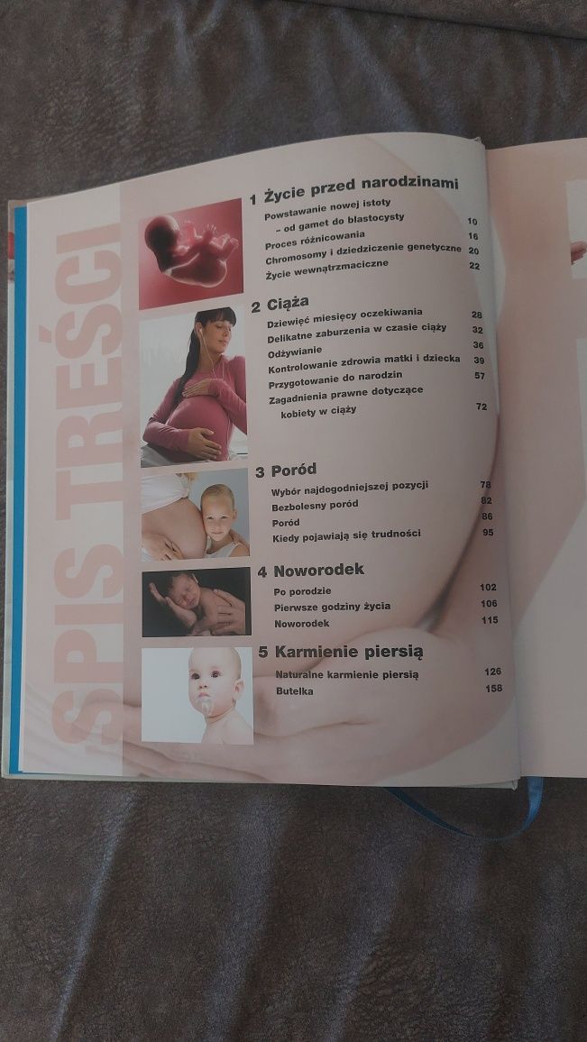 Książka, ciąża, poród, macierzyństwo