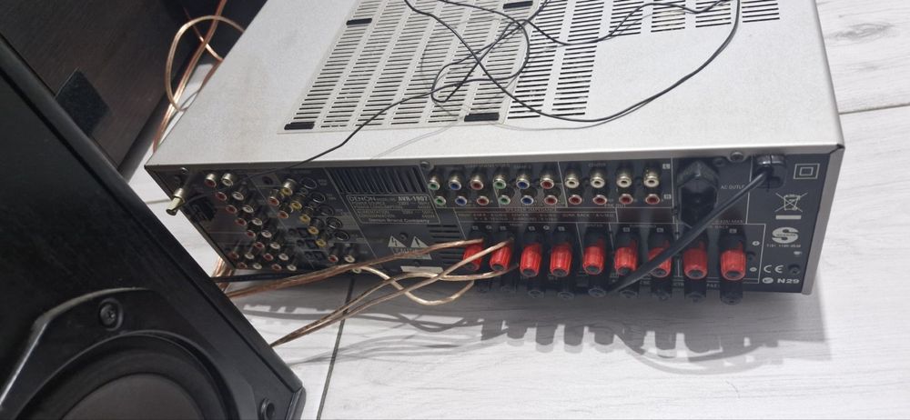 Denon AVR-1907 receiver zadbany amplituner kolumny gratis