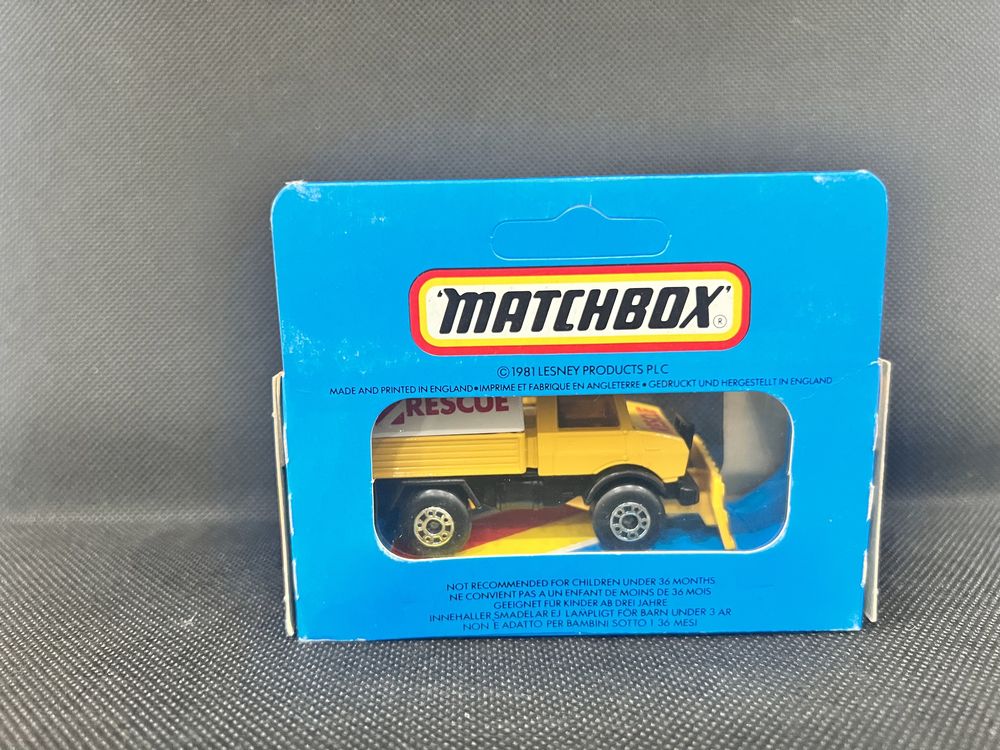 Matchbox Unimog MB48 nowy England