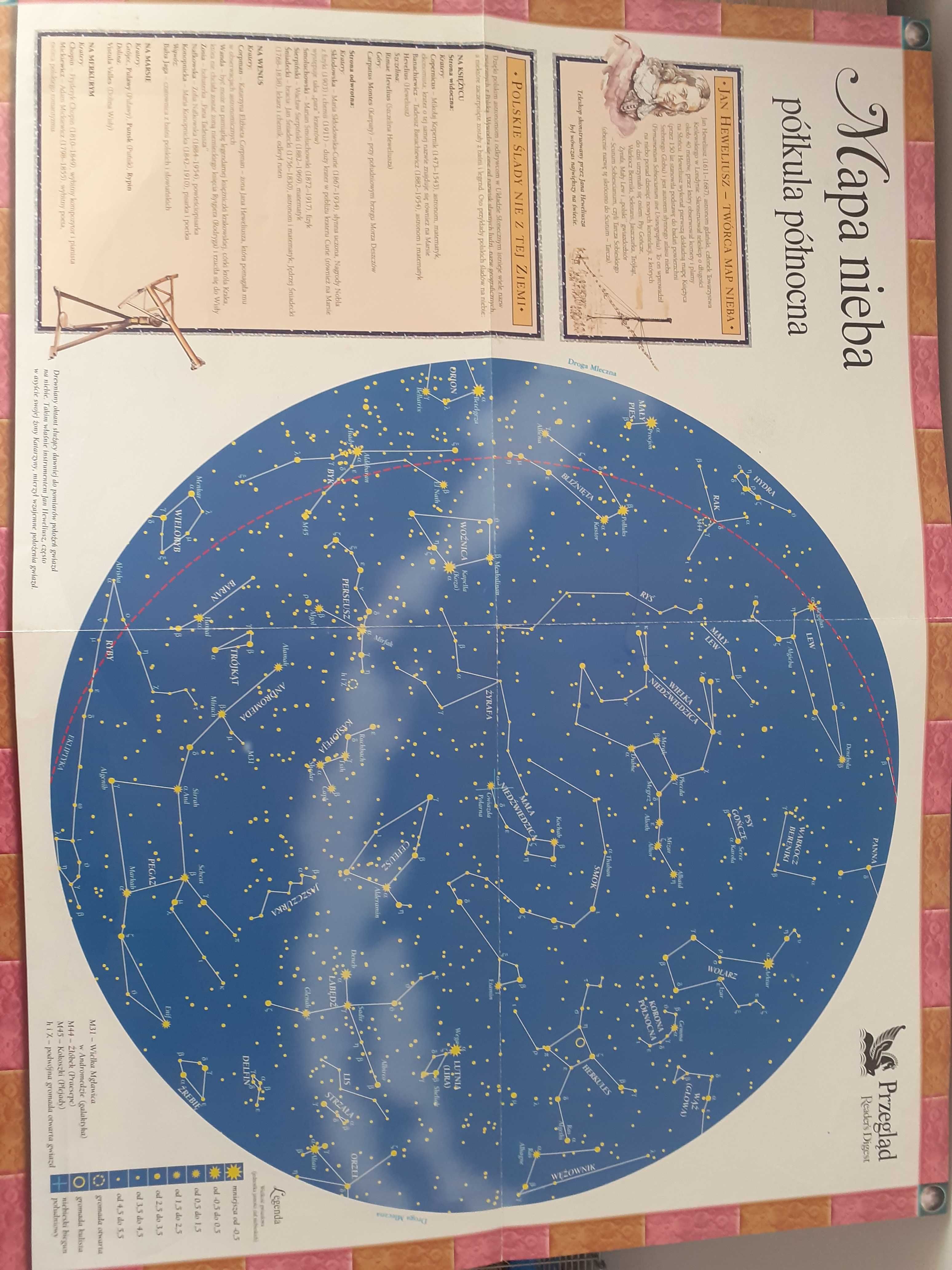 Atlas wszechświata dla dzieci + mapa nieba