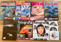 Zestaw czasopism magazynów fotograficznych Archiwalne