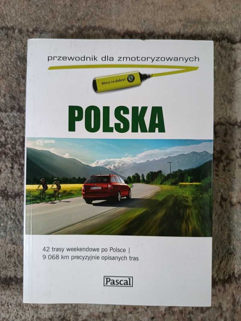 Zestaw 4 książek - przewodniki dla zmotoryzowanych Pascal