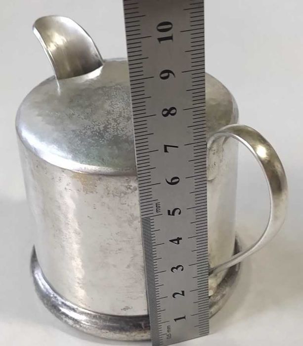 Немецкая сахарница.Серебрение.Клеймо D.R.G.M.