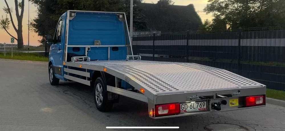 WYNAJEM AUTOLAWETY VW Crafter – Trójmiasto / Kat. B / EU Assistance