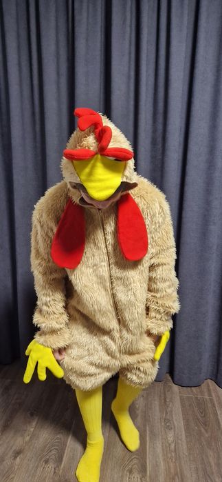 Петушок, Индеец с париком, костюм  аниматора