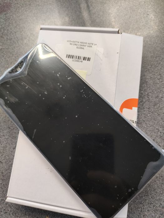 W2//Xiaomi / Redmi Note 14 4G LCD Orginalny Czarny/ Szczecin