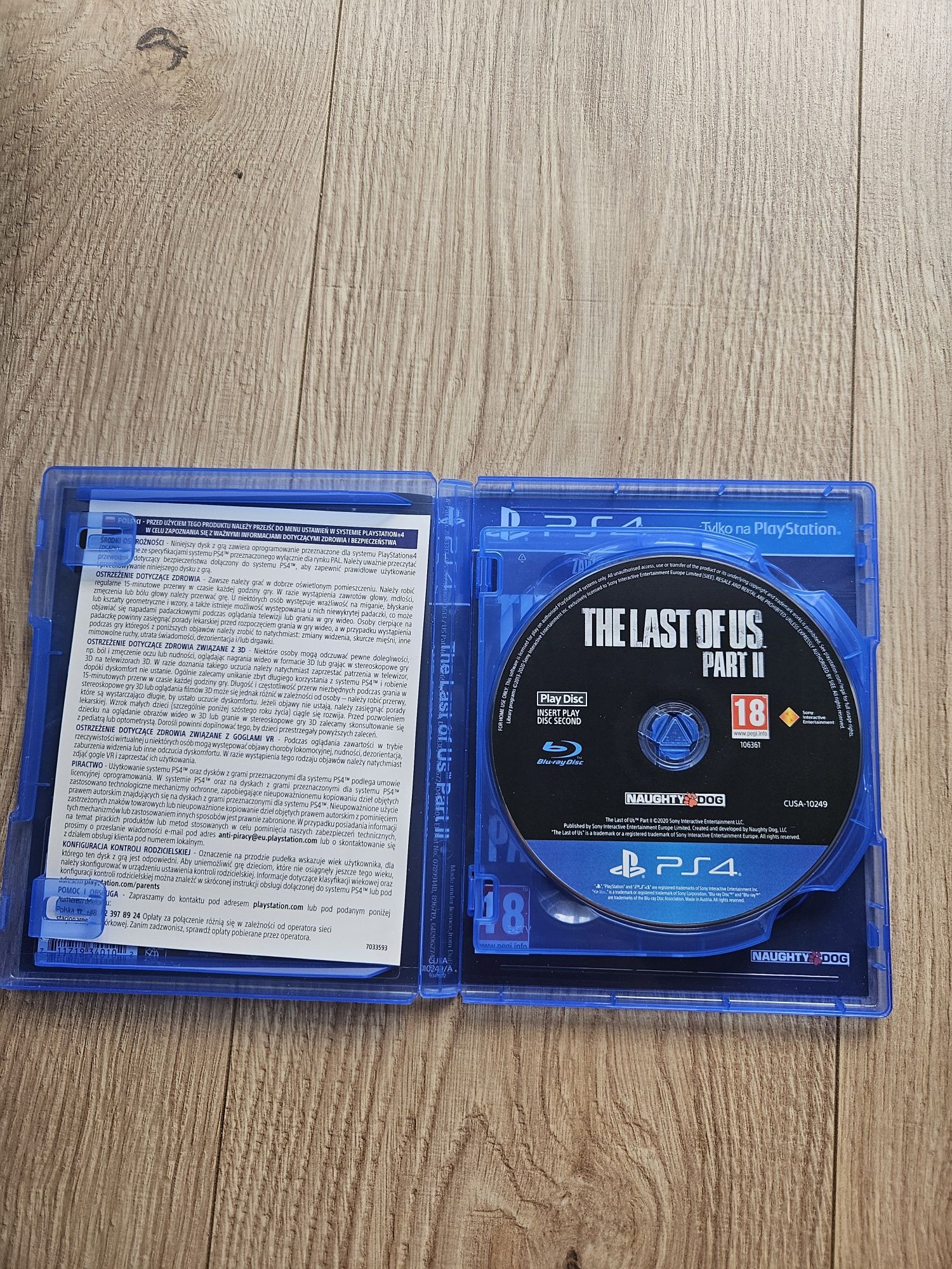 The last of us Part II używany PS4