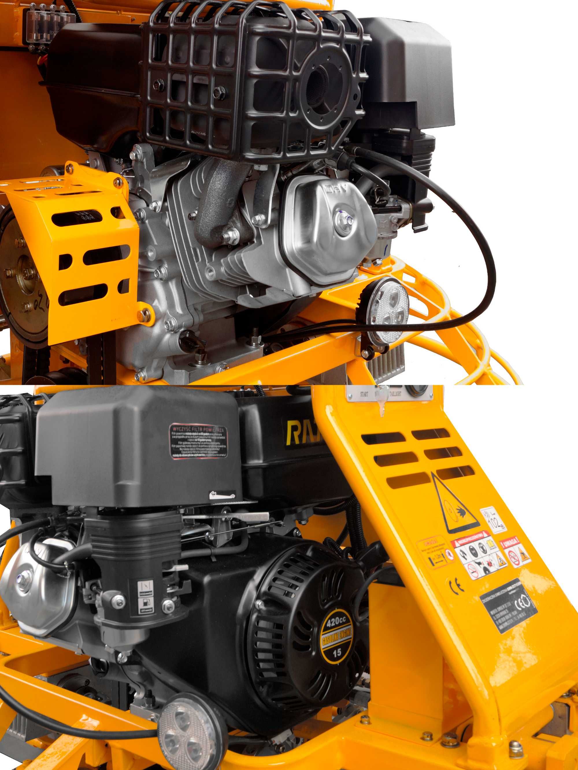 Zacieraczka samojezdna dwutalerzowa do betonu GoodMajster Machinery