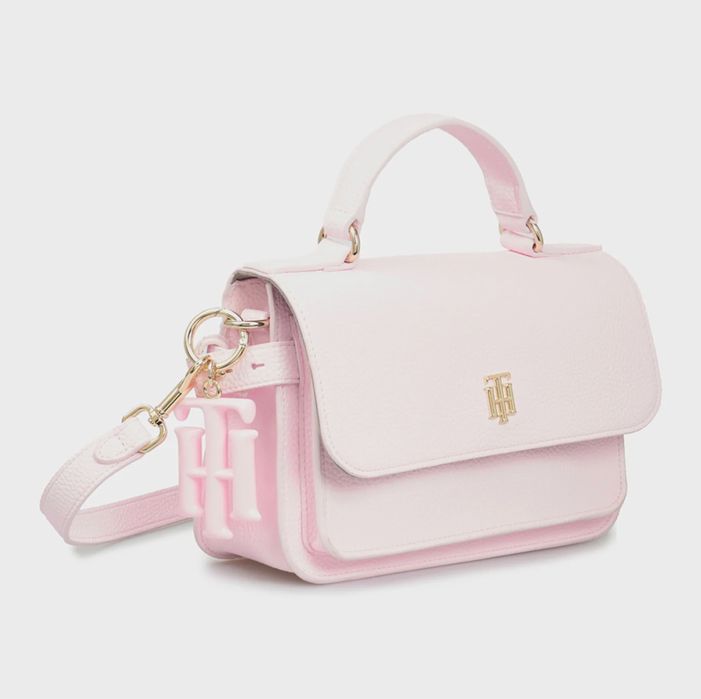 Сумка клач світла рожева через плече кросбоді оригінал tommy hilfiger
