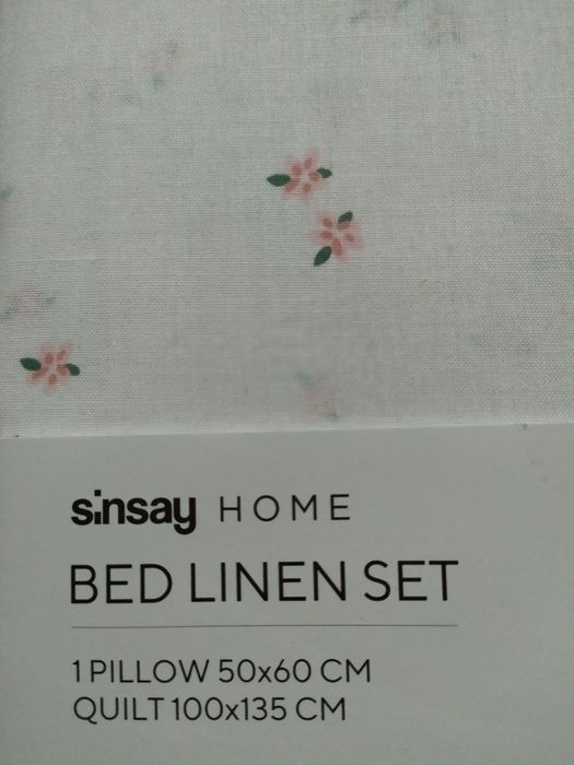 Nowy Komplet pościeli dziecięcej do łóżeczka 100x135 cm+50 x 60 cm