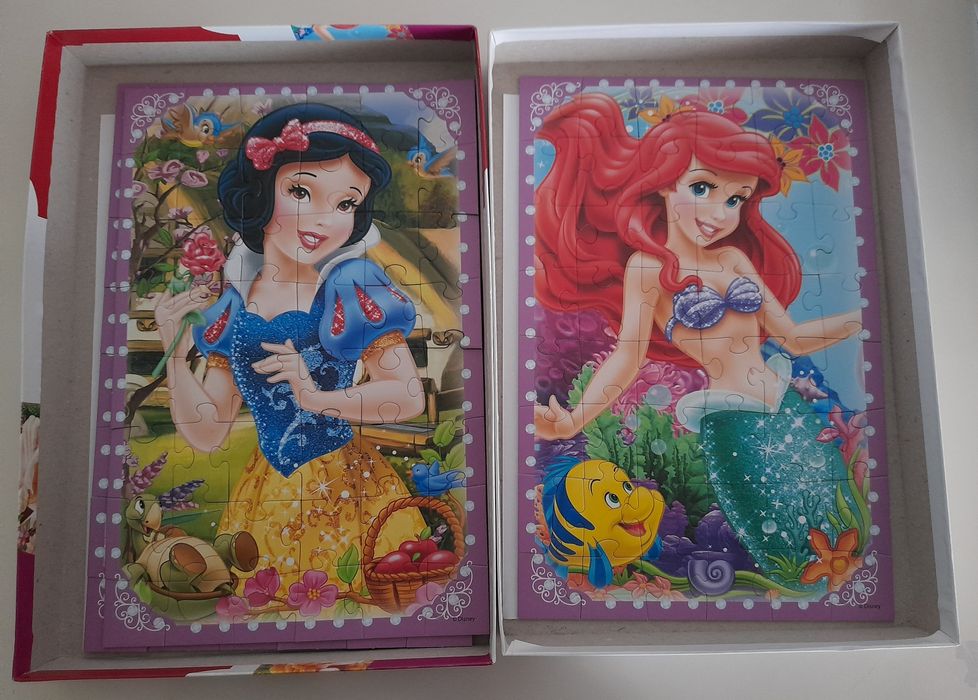 Puzzle 4+: Princesas Disney