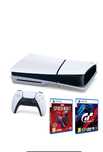 Conjunto Consola PS5 + Jogo Spider-Man 2 + Jogo Gran Turismo 7