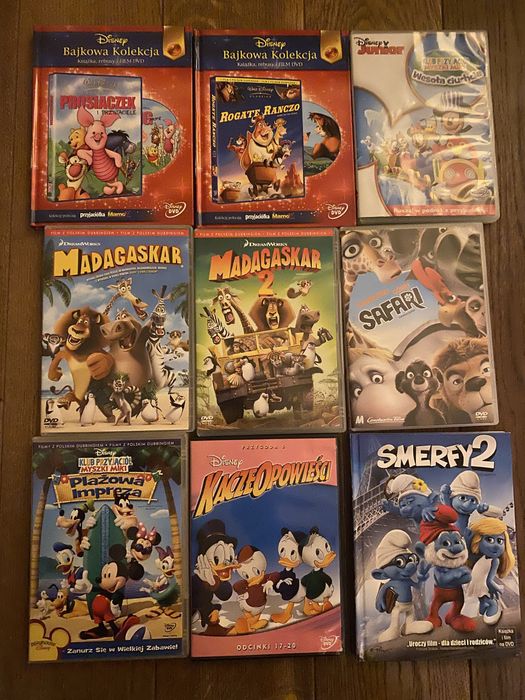 Bajki Disney DVD