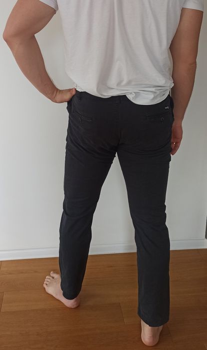 Czarne spodnie Bendorff