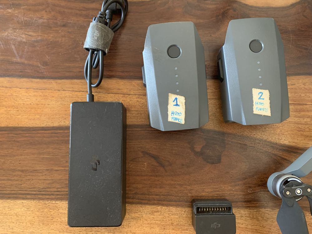 DJI MAVIC PRO comando 2 Baterias 1 carregador mala adp.para ISB