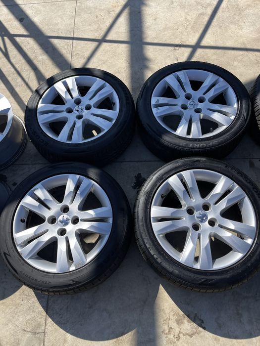 Диски Пежо 3008 Комплект дисків з резиною Пежо 3008 5008 Гума Літо