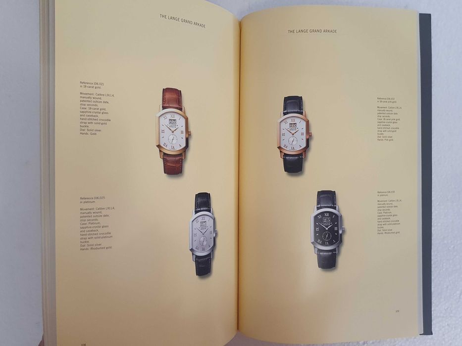 A. Lange&Sohne, State of the Art Tradition, Catálogo Relógios, 2006/07