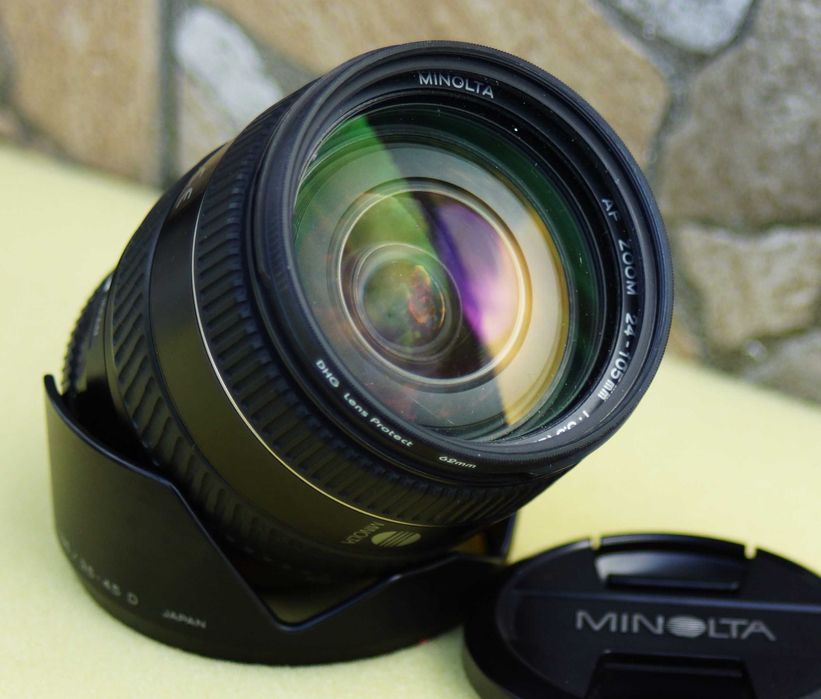 AF zoom Minolta  24 – 105mm f 3.5 - 4.5 -   на SONY а - Minolta