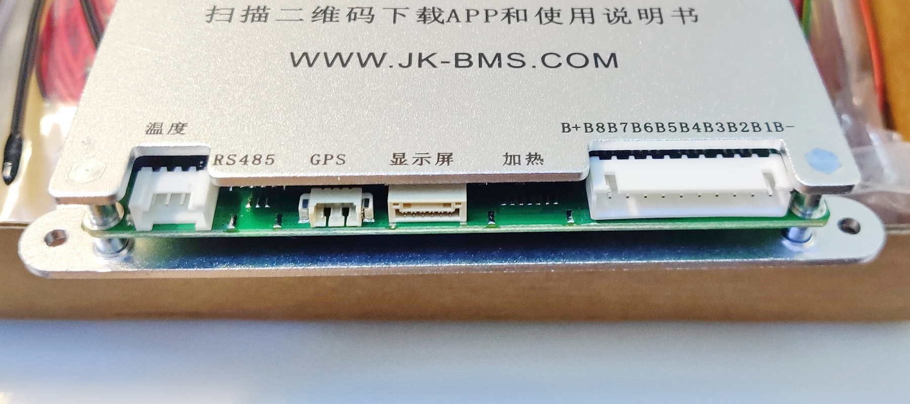 Смарт BMS JiKong Lifepo4 Li-ion JK-B1A8S20P 3s-8s 200А 1A