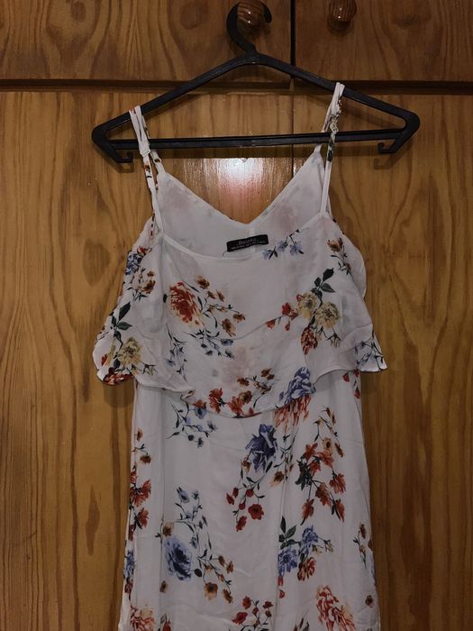 Vestido branco - Bershka