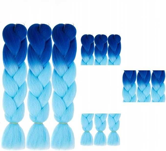 3x Pasma syntetyczne niebieskie PORSMEER