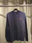 Лонгслів CARHARTT WIP Script Long Sleeve T-shirt Navy