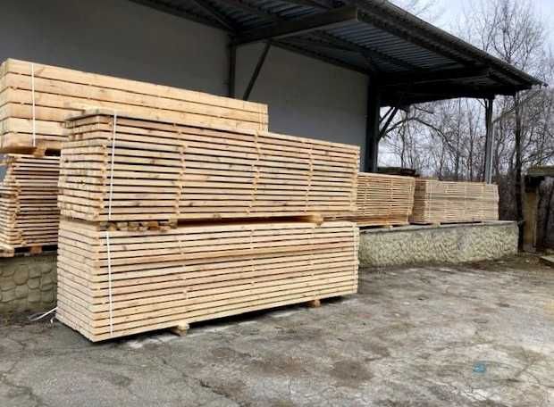 Продаж пиломатеріалів оптом — дошка, брус, рейка необрізна й обрізна