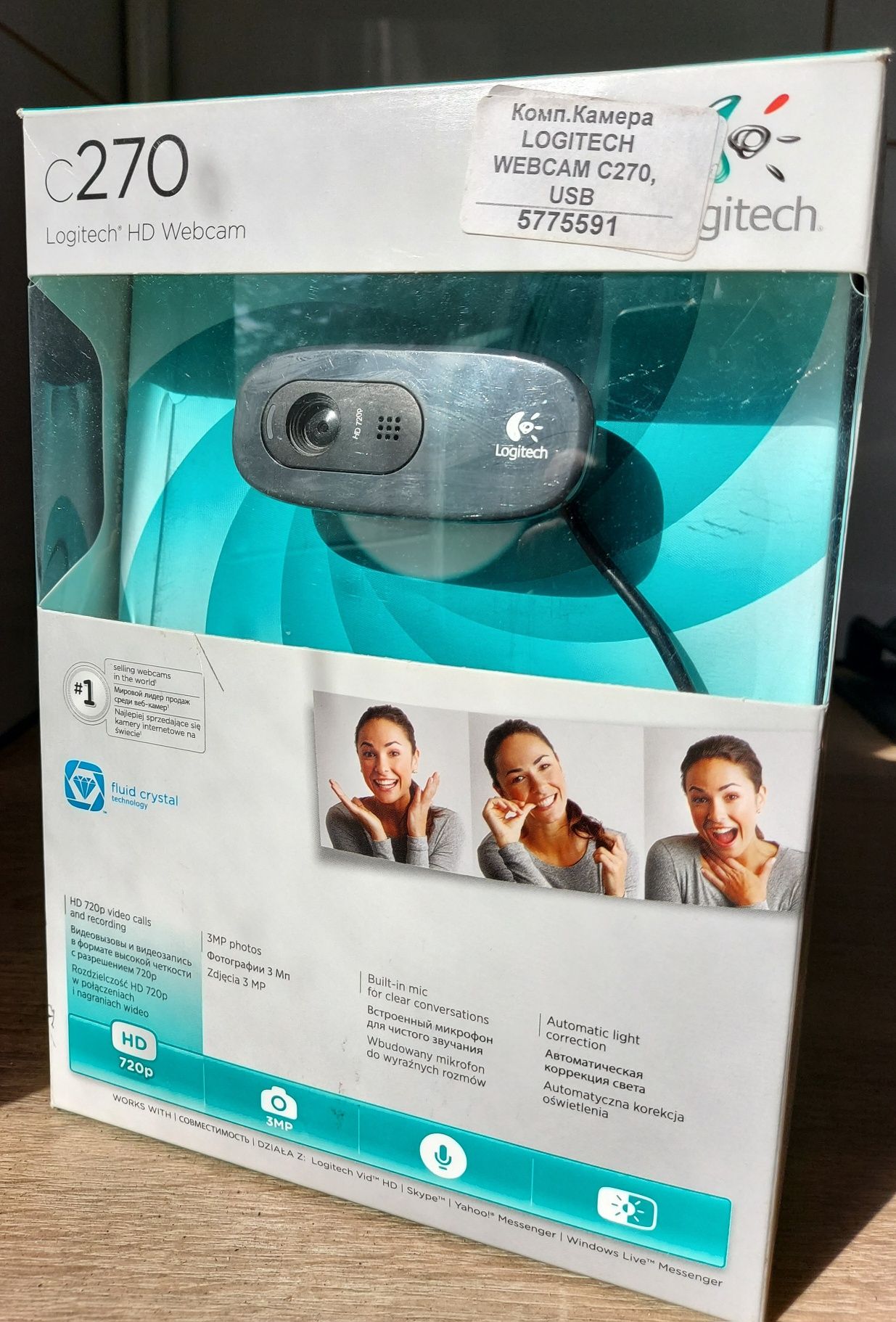 Веб камера Logitech c270 usb