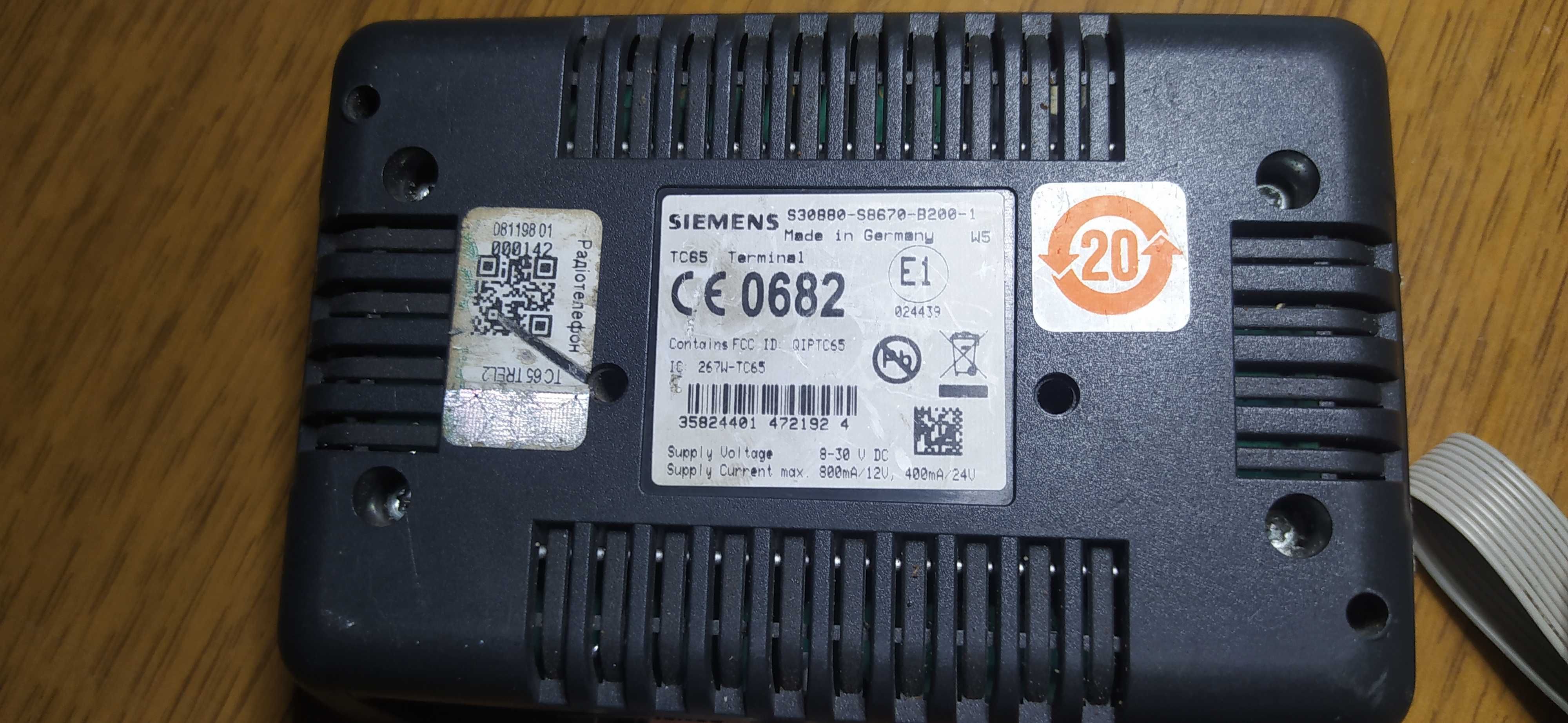 GSM/GPRS модем siemens TC65 терминал с сим картой