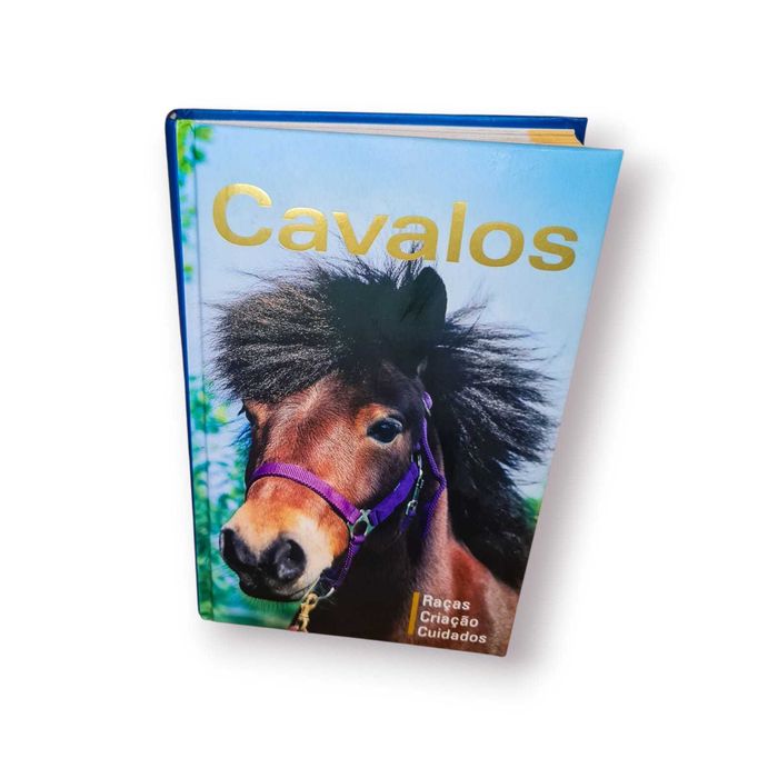 Livro “Cavalos: Raças, Criação eCuidados” Mais de 100 raças ilustradas