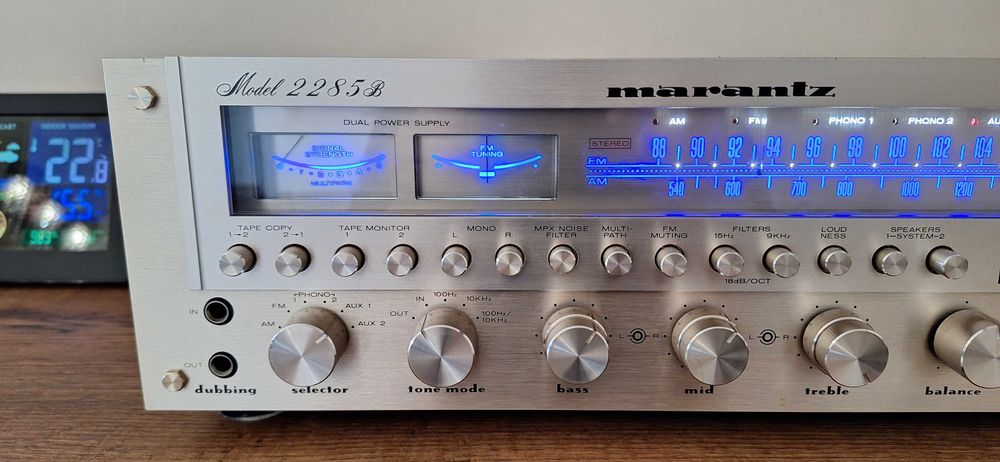 Amplituner Marantz 2285 B ! Srebrny ! Idealny Stan ! Okazja! LEGENDA !