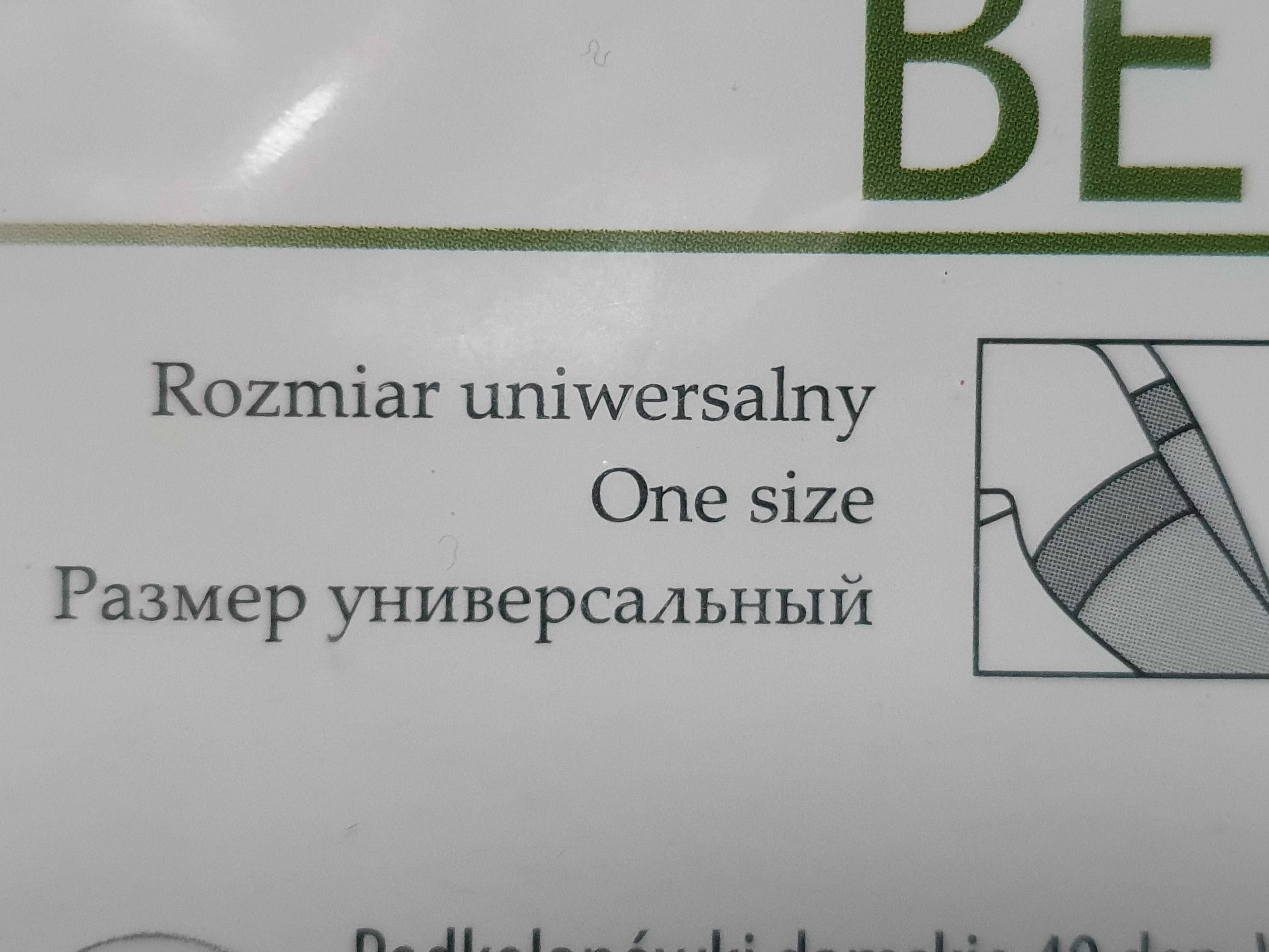 CZARNE Podkolanówki Bella Mona 40 DEN mikrofibra