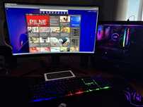Komputer + monitor 27” + mysz,klawiatura i mikrofon