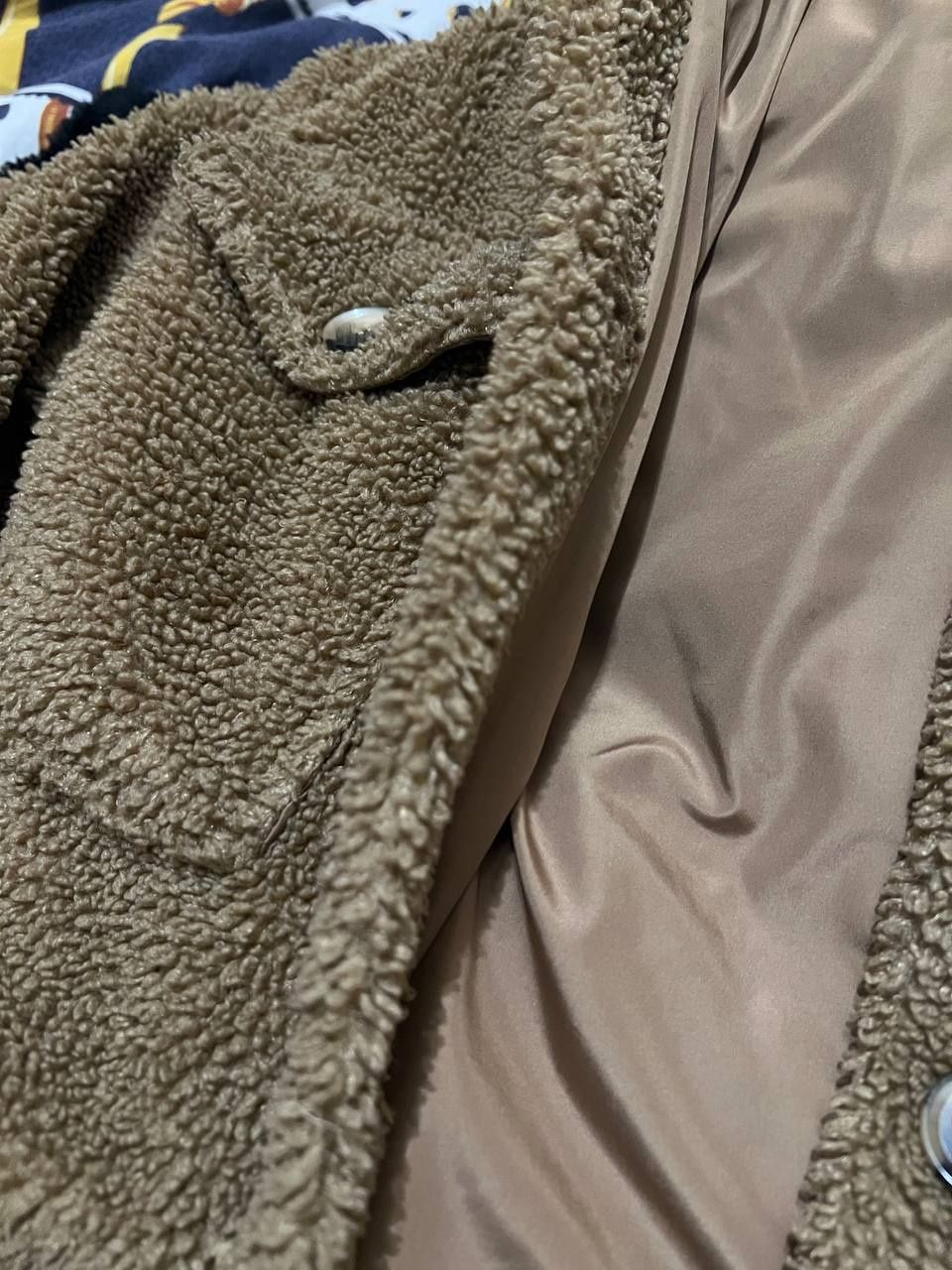 Пальто Тедди Bershka