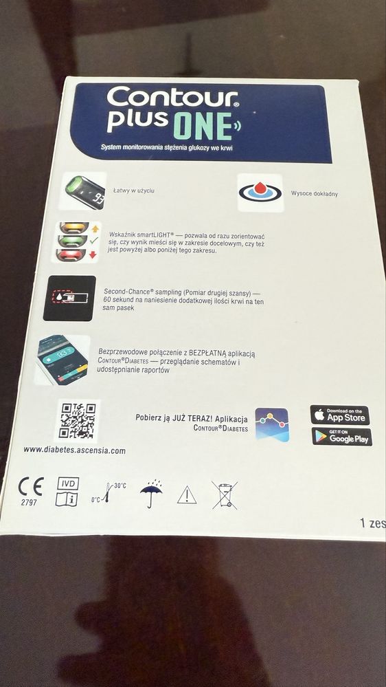 Glukometr Contour Plus One Nowy