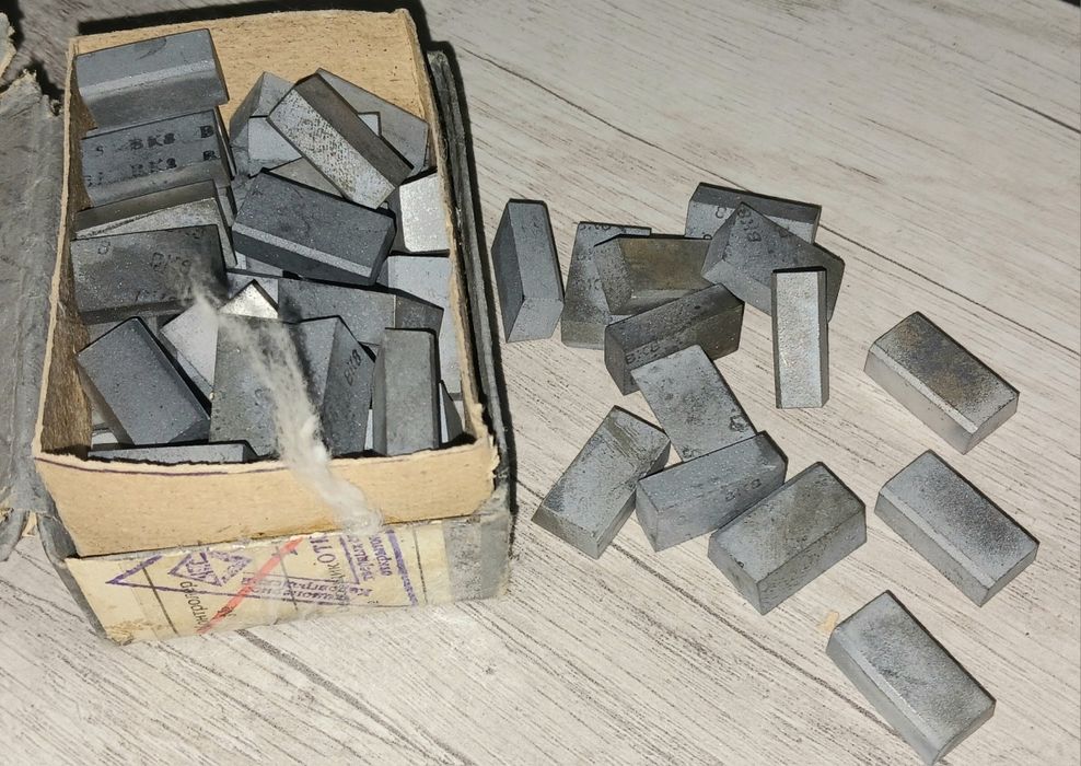 Пластина твердосплавная 20х12х7мм ВК8