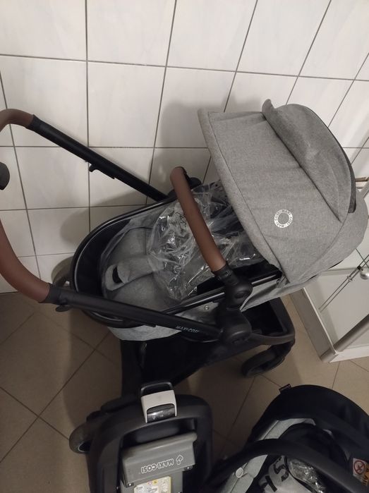 Lekki wózek Maxi-Cosi Zelia S Trio, wózek gratis baza isofixk