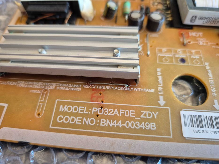 Fonte de Alimentação BN44_00349B TV SAMSUNG UE32C4000 para arranjo