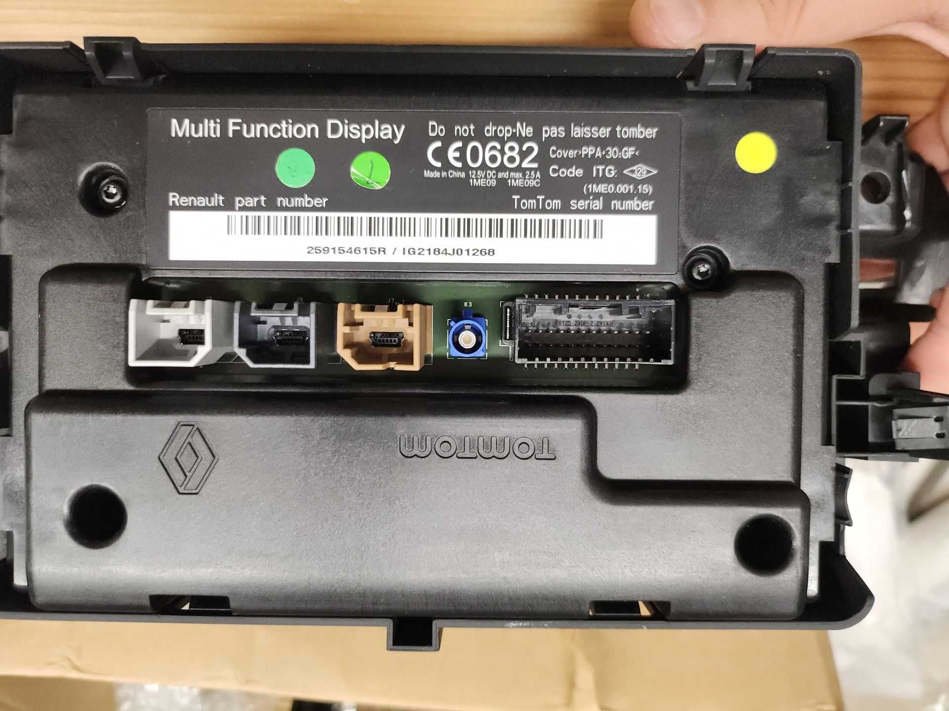 Radio + Ekran/Wyświetlacz R-link Rlink - Laguna III OEM KOD