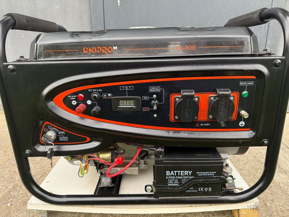 Генератор бензиновий Dnipro-M GX-30E