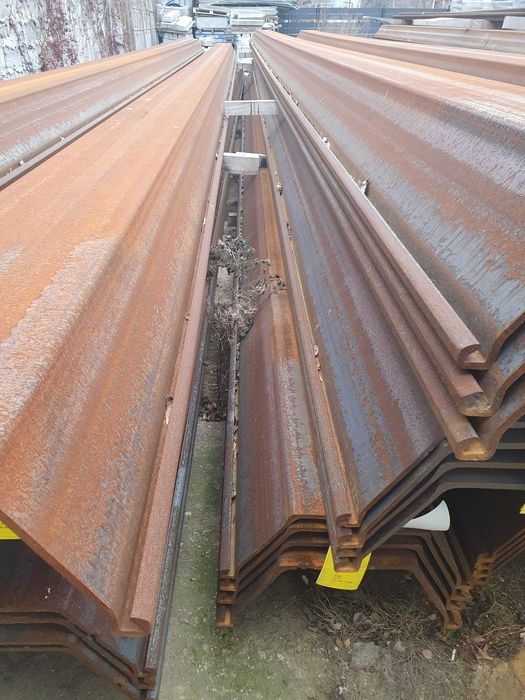 grodzica Larssen ścianki szczelne  montaż   GU VL  ścianka berlińska