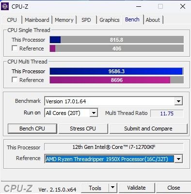 Intel i7 12700KF gwarancja ponad 2 lata