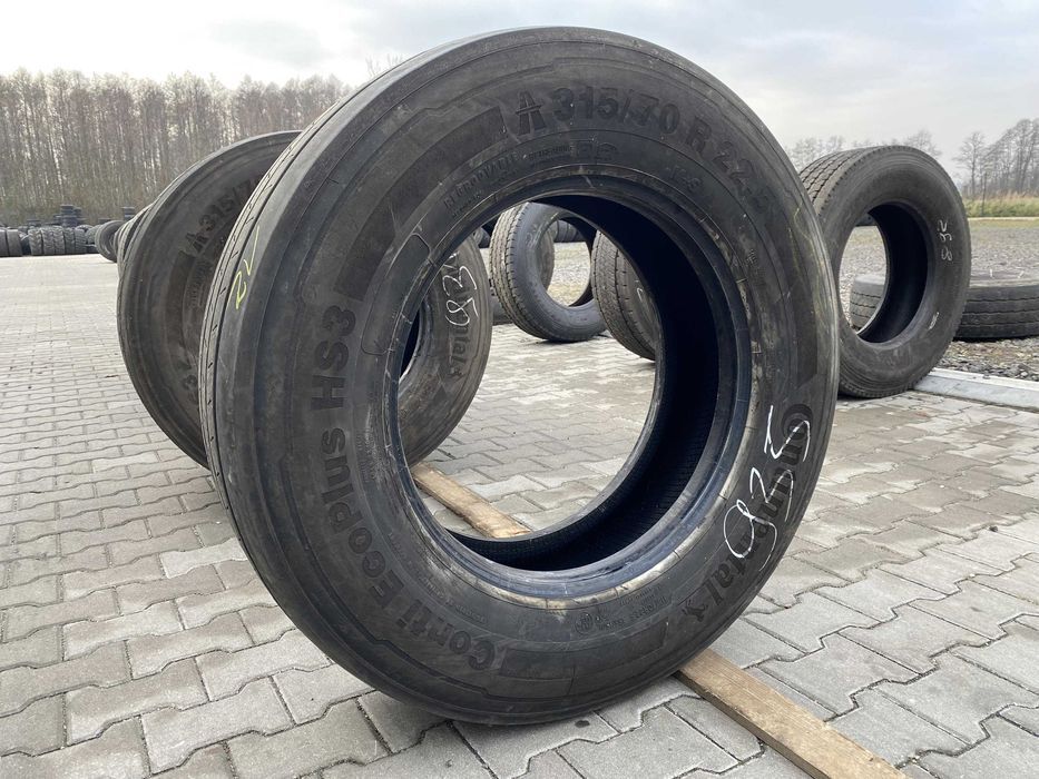 315/70R22.5 Opona CONTINENTAL ECOPLUS HS3 Przód hs